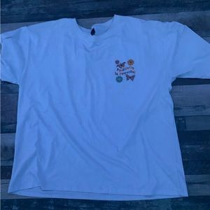 White Shein T-shirt, size large